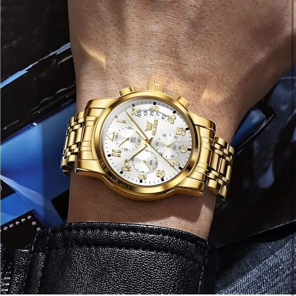 Classic Quartz Wristwatch for Men